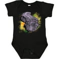 thumbnail image 3 of Inktastic Colorful Lurking Gator Boys or Girls Baby Bodysuit, 3 of 5