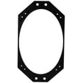 thumbnail image 2 of Metra 82-1011 Jeep Wrangler 1997-2006 4 X 6 Inches Speaker Plate, BLACK, 2 of 3