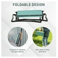 thumbnail image 5 of Garden Kneeler and Seat, Padded Foldable Stool - Green, 5 of 9