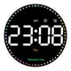 thumbnail image 1 of Reloj de Pared Digital con Luz Colorida, Reloj Digital LED de 10 Pulgadas con Control Remoto, Reloj Despertador para Sala de Estar, Oficina, Gimnasio, 1 of 5