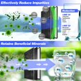 thumbnail image 4 of 1Pack Replacement Filter for Epic Water Filter Pitcher, Water Filter Pitcher Compatible with Aquagear Seychelle, BPA Free. Removes Fluoride, Chlorine, Lead, Odors, 4 of 7