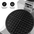 thumbnail image 7 of Luku Commercial Stainless Steel Waffle Maker, 1200W, Non-Stick Single Head, 7 of 7