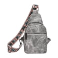 thumbnail image 2 of Qwtwty Womens Crossbody Bag Fashionable Versatile Men's Shoulder Bag Chest Bag Small Bag Travel Travel Leisure Soft Leather Work Crossbody Bag Men And Women, 2 of 6