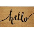 thumbnail image 1 of "Hello" Coir Door Mat #1830NIV2045, 1 of 2
