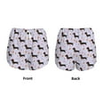thumbnail image 6 of Goofa Dachshund Dog Printed Women 2 in 1 Running Shorts,Quick Dry Athletic Workout Shorts,High Waisted Athletic Shorts with Liner Pockets-Medium, 6 of 9