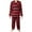 Red Buffalo Plaid, variant on NORTY Big Men's Flannel Cotton Blend Sleepwear Pajama Sets Warm Soft Loungewear