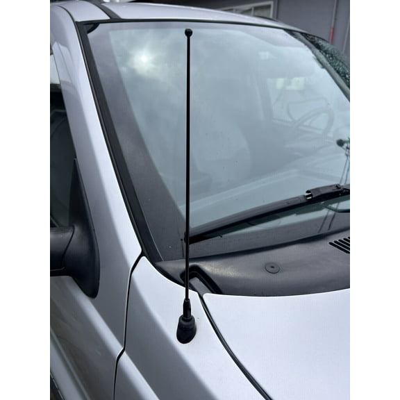 12" inch Black Stainless Antenna Mast Power Radio for JEEP GRAND CHEROKEE 1999-2004