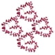thumbnail image 1 of Yuarrent 4 Uds guirnalda flor de seda vid fácil de limpiar durabilidad duradera elegante bajo mantenimiento Rosa roja 135 cabeza Type2 NO2, 1 of 6