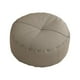 thumbnail image 1 of Cojín de suelo para sentarse, cojines de tatami redondos de estilo japonés, almohada de suelo para exterior gris oscuro, 1 of 9