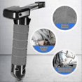 thumbnail image 3 of Universal 2-Pack Car Door Assist Handles for Elderly with Emergency Window Breaker, Automotive Support Grab Bars, Black, 3 of 5