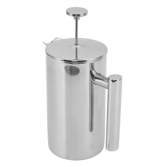 800ml French Press Coffee Maker Double Wall Teapot Hand Brewed Coffee Press with Filter Screen