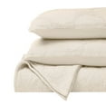 thumbnail image 2 of Superior Tanta Cotton Woven Coverlet, Queen, Ivory, 2 of 11