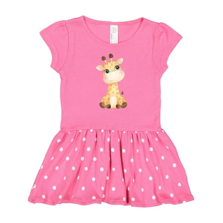 

Inktastic Baby Giraffe Gift Baby Girl Dress