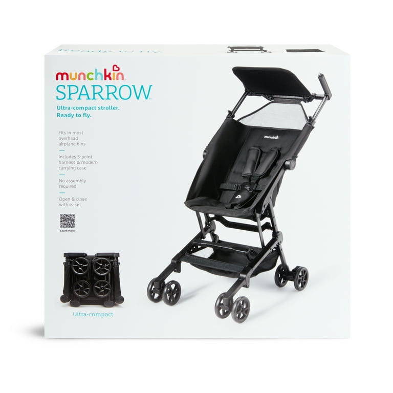 Compact Fold Stroller Lightweight - 10.5lbs Compact Fold For Airplanes With  Sun Visor & Storage Basket Travel Stroller