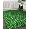 thumbnail image 2 of Ahgly Company Indoor Rectangle Patterned Deep Emerald Green Area Rugs, 8' x 10', 2 of 6