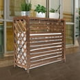 thumbnail image 4 of Air Conditioner Fence Privacy Screen 3 Panels Wood Fencing for Outside to Hider, 4 of 12