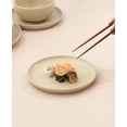 thumbnail image 5 of JoyJolt Mesa 6pc Stoneware 8" Salad plate set - Beige, 5 of 8