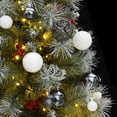 thumbnail image 4 of Árbol de Navidad artificial con bisagras VidaXL con 150 LED de 1,2 m, 4 of 9