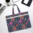 thumbnail image 6 of Pofeuu Floral Print Laptop Bag Carrying - Computer Bag Laptop Case Shoulder Slim Work Travel, 6 of 8