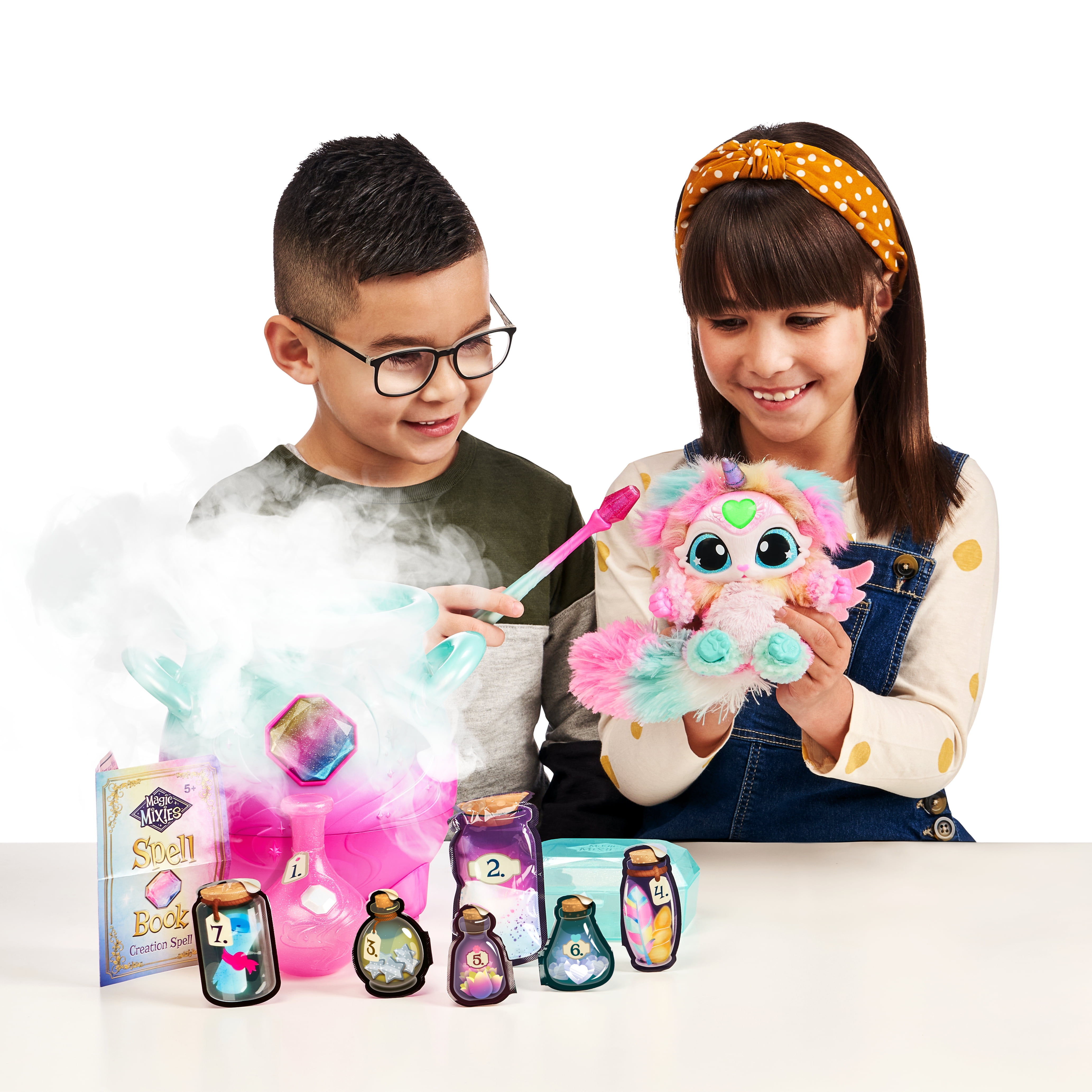Magic Mixies Magical Misting Cauldron with Interactive 8 Pink Plush Toy –  New! – Tacos Y Mas