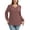 05-Mauve, variant on Daystry Womens Plus Size Long Sleeve Lace Tops Waffle Knit V-Neck Business Casual Loose Blouses Tee