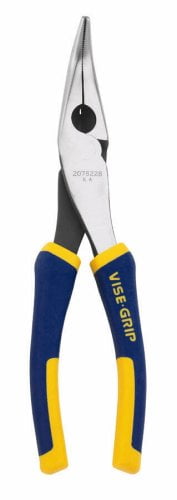 Vise Grip 2078228 8" Bent Long Nose Pliers by Vise Grip
