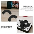 thumbnail image 3 of HOOWIFFY 10 Pcs Coussin de Poids Coussin de Barre Noir Réduction de Friction pour Gym, 3 of 7