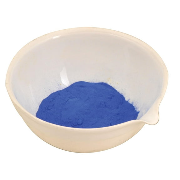 20mL capacity, Round Evaporating Dish with Spout - Porcelain - 2" Outer Diameter, 0.85" Tall