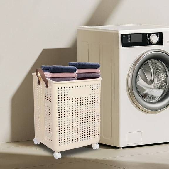 Large Laundry Hamper Clothes Basket 37.7*31*50cm/14.8*12.2*19.7in FreeStanding