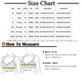 YABCSAZ Plus Size Bras,Bras for Women Wirefree Compression Sports Bra