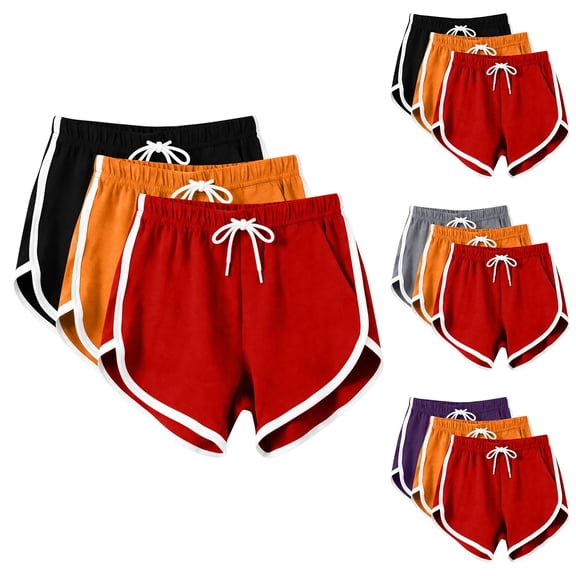 RYDCOT 3 Pack Womens Pajama Shorts Summer Casual Lounge Sleep Short Soft Comfy Pajama Bottoms with Pocket Purple