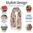 thumbnail image 6 of Shawl Wraps for Women - Cute cartoon avocado Oversized Fall Winter Fashion Blanket Scarf for Women, 6 of 6