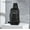 black, variant on Travel Sling Bag Waterproof Crossbody Bag with Combination Lock Anti-Theft PU Leather Chest Bag with USB Charging Hole Shoulder Backpack Motorcycle Bags Black