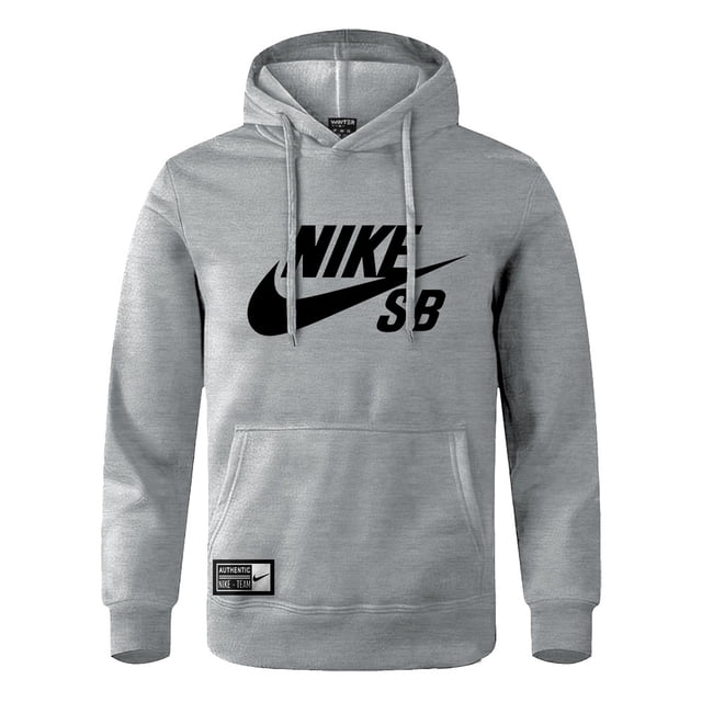 Sudadera Hombre Nike Large Logo Con Capucha Tela Térmica Suéteres Pesados Cálidos Parapangjing