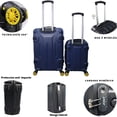 thumbnail image 3 of 2 Maletas Viaje Jony Grande 25 Kgs Y 10 kg Carry On Ruedas Candado, 3 of 5