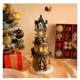 thumbnail image 4 of AmaMary Christmas Village House Music Box, 4 of 7