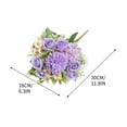 thumbnail image 3 of CQCYD Artificial Silk Flowers, Beautiful Fake Flowers Bouquet For Wedding Valentines Bridal Decor Home Decoration Centerpiece Party Office Table Decorations, 3 of 6