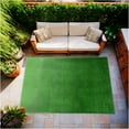 thumbnail image 2 of Koeckritz Rugs 6'x10' Mossy Bark Ultra Artificial Turf Indoor and Outdoor Rug With Finished Edges, 2 of 9