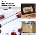 thumbnail image 2 of SHISUYAN 1 Rouleau de Protecteurs d'Étiquettes Étiquettes Transparentes Protecteurs d'Étiquettes Code-Barres Étiquettes PVC Protection des Étiquettes Transparentes, 2 of 9