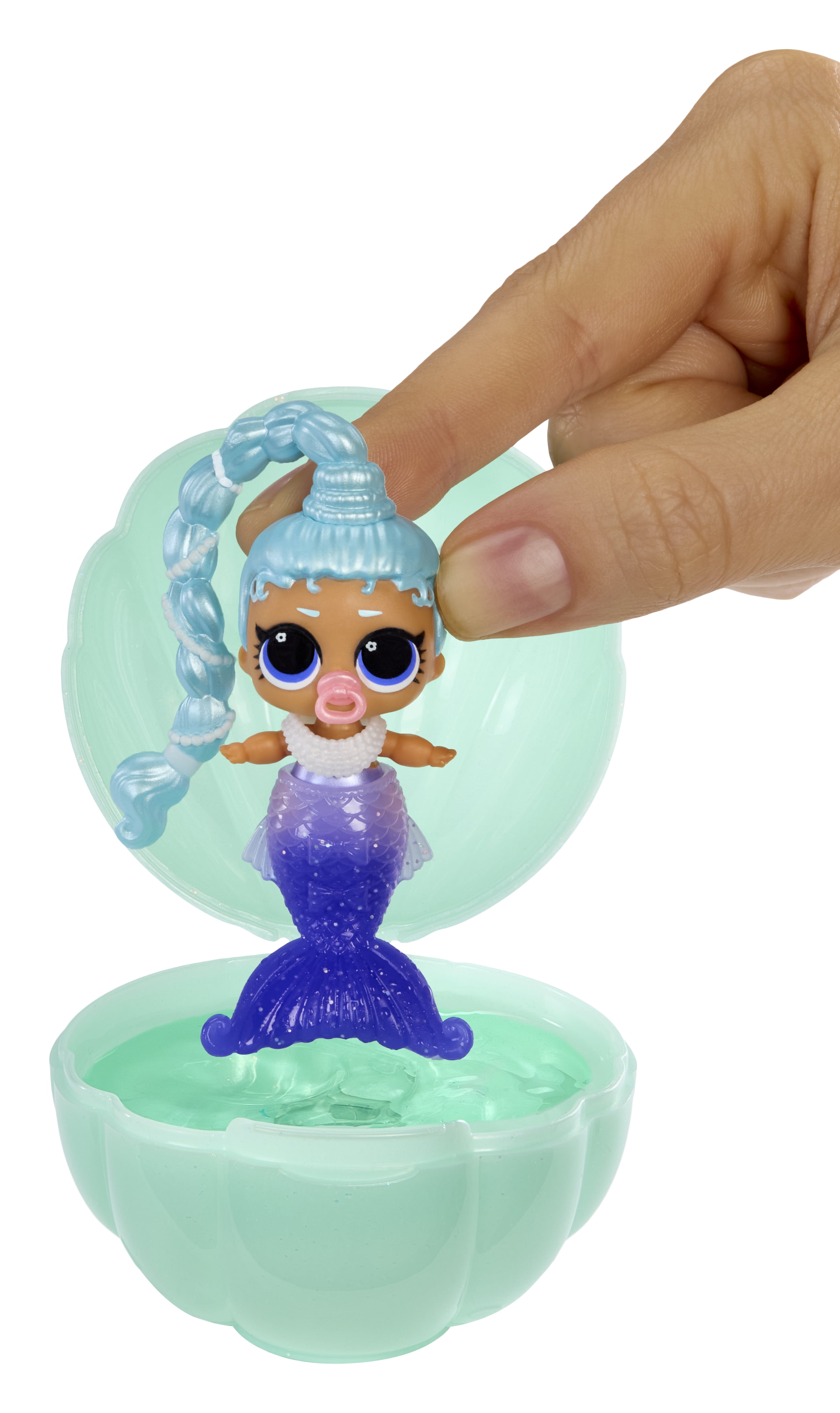 L.O.L. Surprise Mermaids Makeover Magic Baby Sisters, Color-Changing Mermaid Tail, Ages 4+