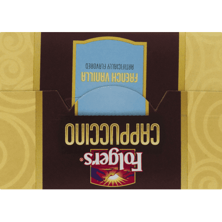 Folgers Cappuccino French Vanilla Instant Coffee Mix