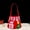 A, variant on EGNMCR Closet Organizers and Storage, Storage Trunks & Bag Christmas Reticle Bag Hanging Decoration Cute Storage Bag Candy Filler Gift For Family Kids Xmas Tree Santa Velvet pile