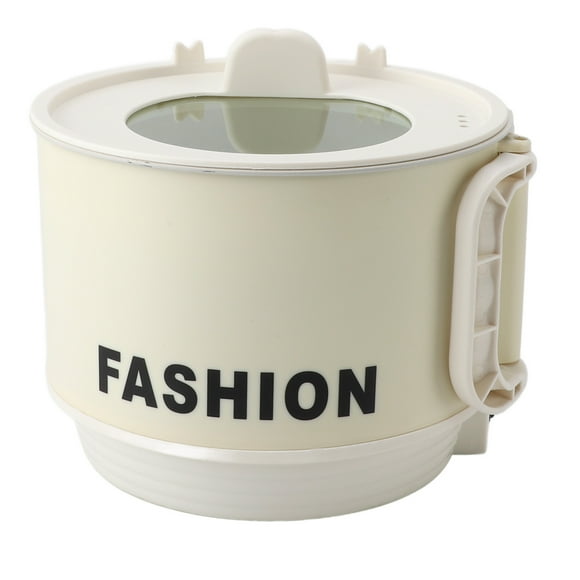 Electric Pot, 450W 1.8L Even Heating Versatile Portable Electric Rapid Noodles Cooker Ramen Pot Electric Hot Pot with Foldable Handle for Home Dormitory Office