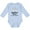 AE-Light Blue, variant on Inktastic Together, We Fight Lung Cancer Awareness Boys or Girls Long Sleeve Baby Bodysuit