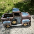 thumbnail image 3 of harmtty Vintage Farmhouse Truck Decor Flower Plant Succulent Pot Planter Holder Resin Crafts Rusty Rustic Farm Pickup Table Decoration, 3 of 19
