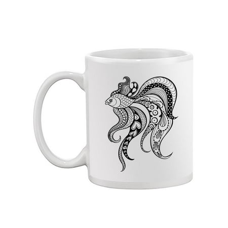 

Goldfish In Zentangle Style Mug - Image by Shutterstock
