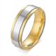 thumbnail image 1 of Anillo de boda de color dorado para mujer y hombre, anillo de acero inoxidable para amantes eternos, anillo de regalo, 10,1 piezas para hombres, 1 of 4