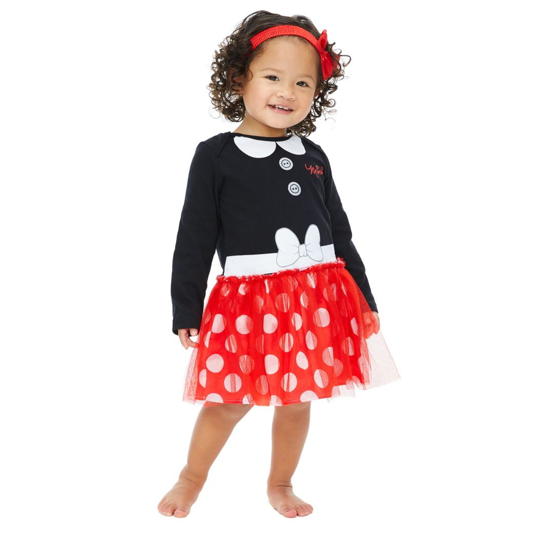 Baby Toddler Girl Minnie Mouse Party Ballet Tutu Dress Up Costume Cosplay Outfit