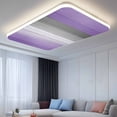 thumbnail image 2 of Purple Gray Ombre Magnetic Fluorescent Light Covers for Ceiling Lights 2 x 4 Feet, Vintage Country Wooden Office Classroom Kitchen Drop Ceiling Light Covers Lighting Filters Shade Panel 4 Packs, 2 of 9