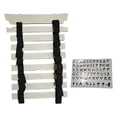 thumbnail image 4 of S SERENABLE Karate Belt Display Rack Storage Wall Mounted for Muay Thai Taekwondo Boxing, 4 of 9